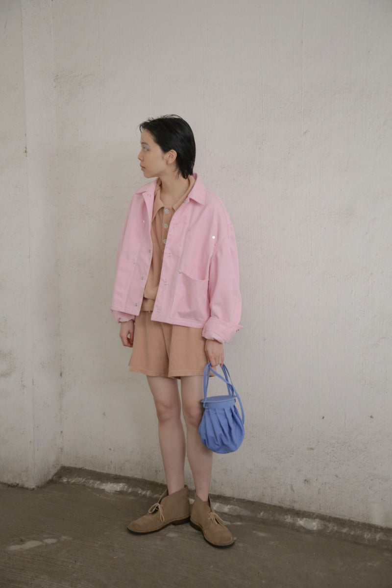 recycling color denim jacket – jonnlynx offical store
