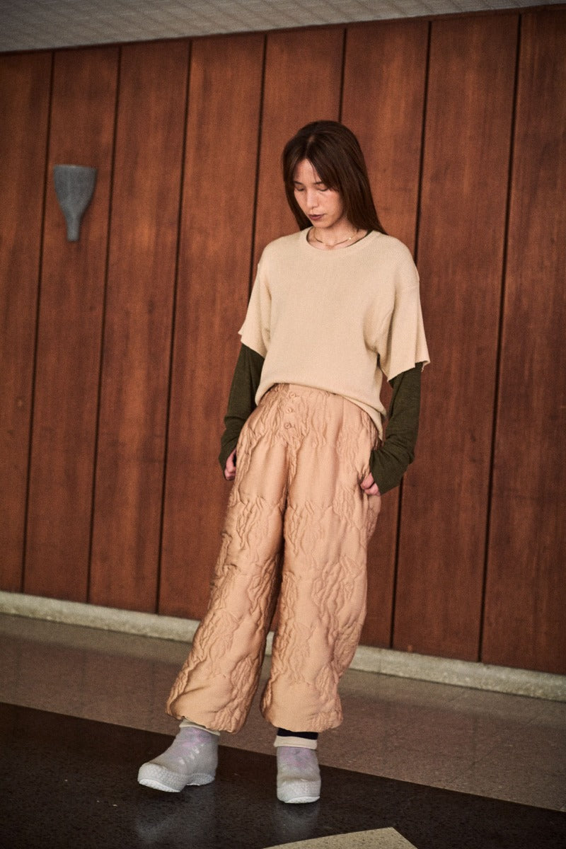 【新品】jonnlynx knit shirts ブラウン