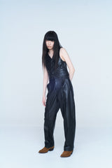 Sheepskin leather pants