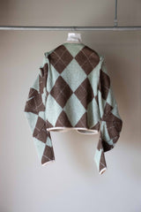 【COMING SOON】 lumpy argyle cardigan