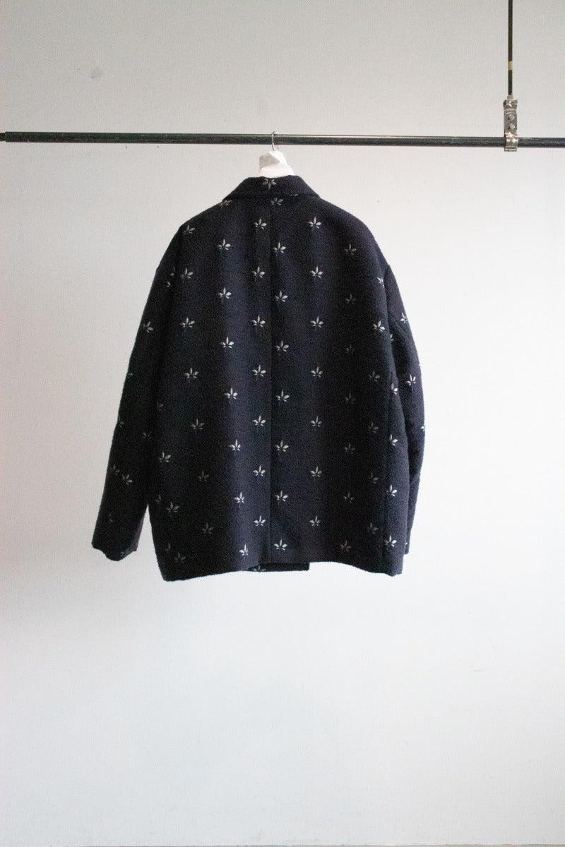 floating jacquard jacket