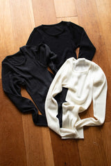 【COMING SOON】wool tereko long tee