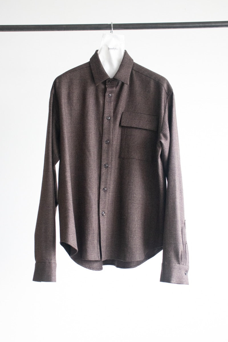 2way stretch wool shirts