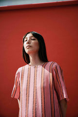 striped dress
