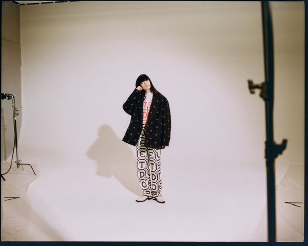 floating jacquard jacket