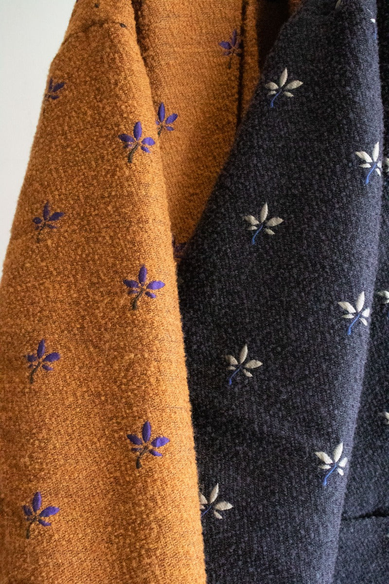 floating jacquard jacket