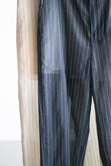 stripe voile jacket