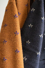 floating jacquard coat