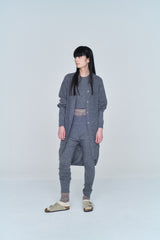 wool ｗ cardigan