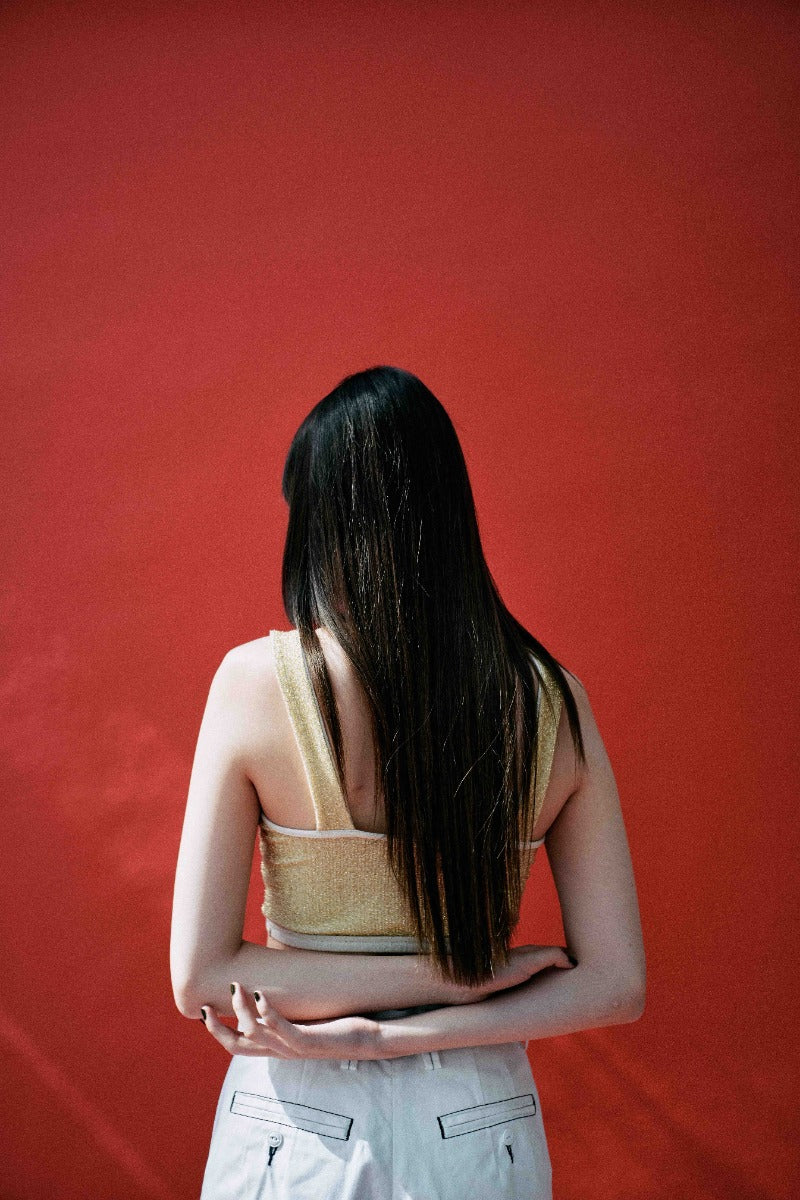 jonnlynx タンクトップ　red jonnlynx back teredo tank – tlalli-online-store