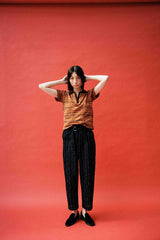 D-ring belted pants