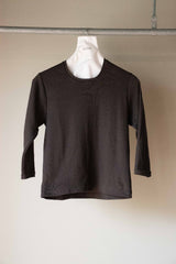 【COMING SOON】 Shell-Edge Double-Layer long Tee