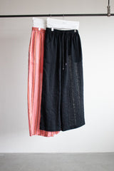 striped sailar pants