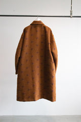 floating jacquard coat