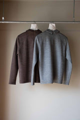 【COMING SOON】herringbone Collared Pullover