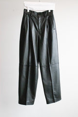 Sheepskin leather pants