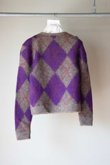 【COMING SOON】 lumpy argyle pullover