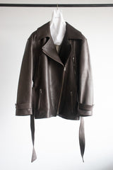 sheep skin blouson