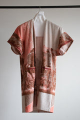 pile jacquard haori