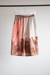 pile jacquard pants