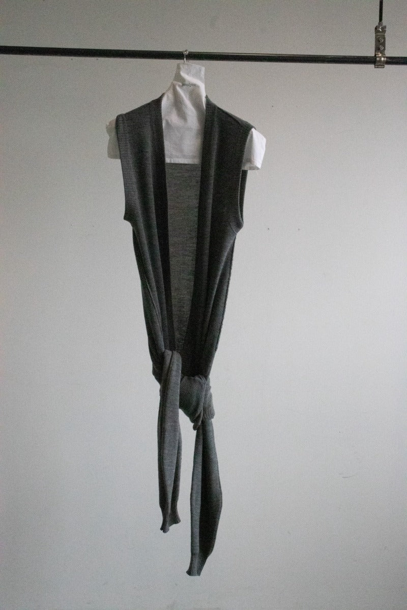wool ｗ cardigan