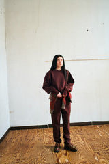 【COMING SOON】cotton wool urake basic pants