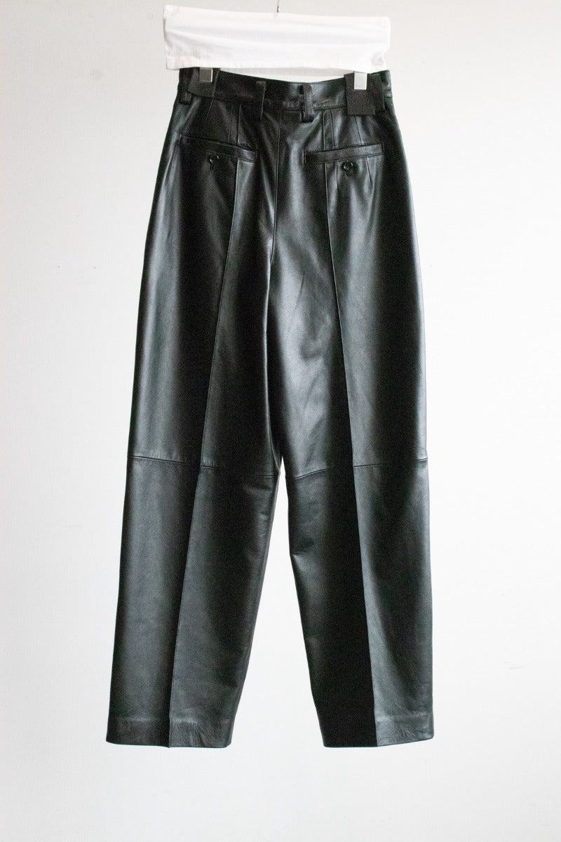 Sheepskin leather pants