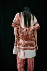 pile jacquard haori