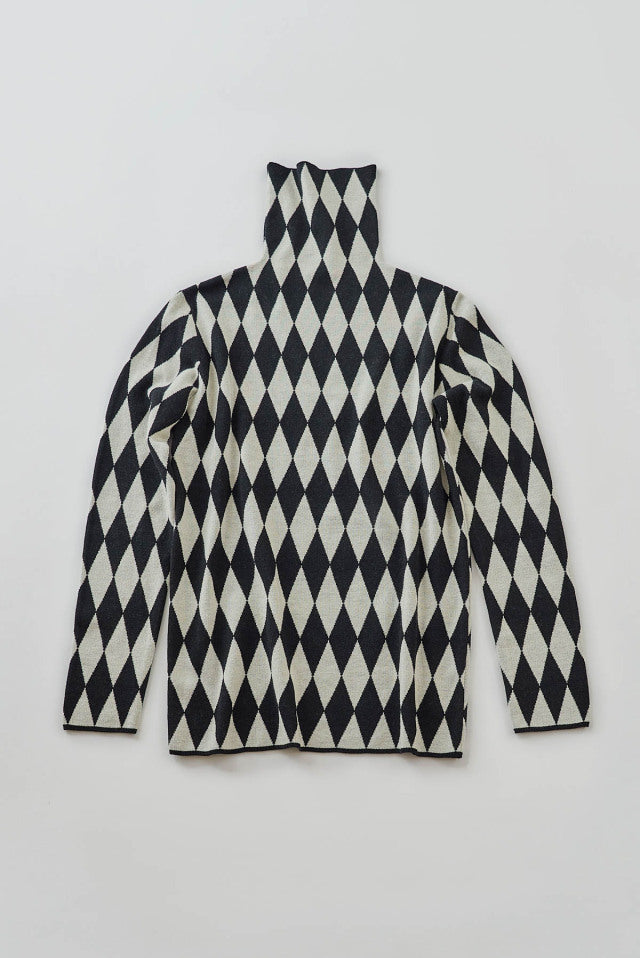 checkered flag pullover