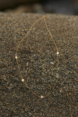 diamond moon necklace