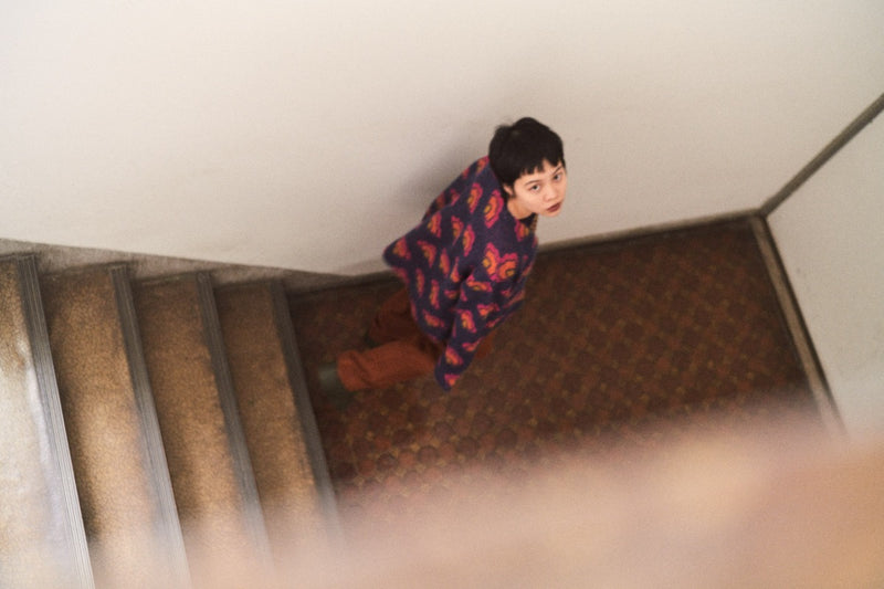 pop flowe cardigan