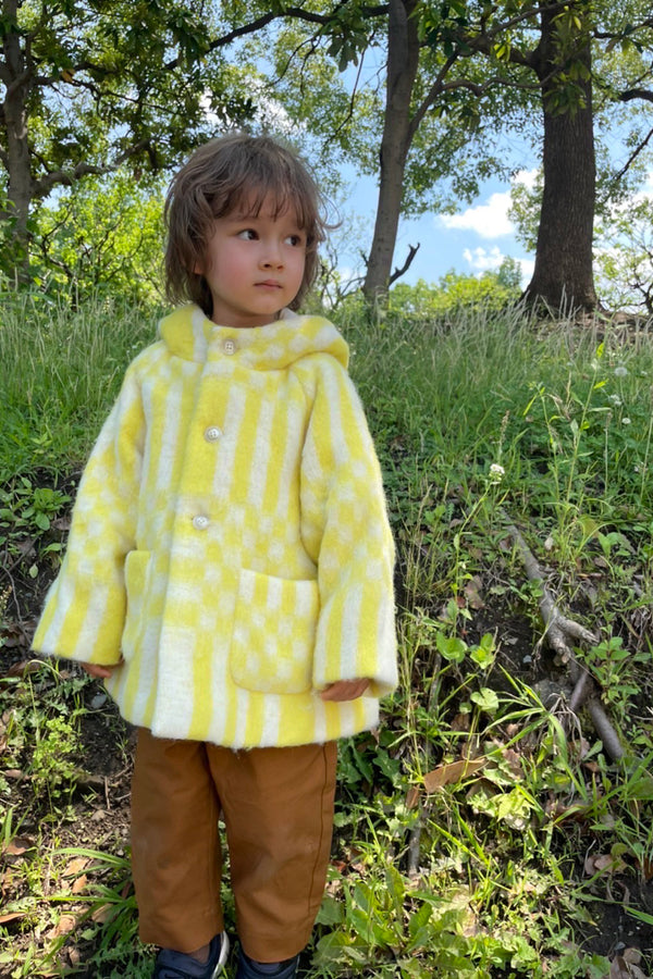 tiny alpaca wool coat