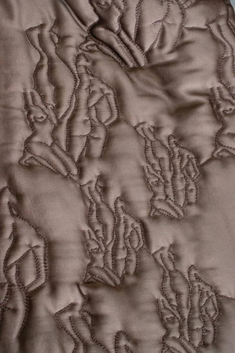 Nude pattern quilting MA-1