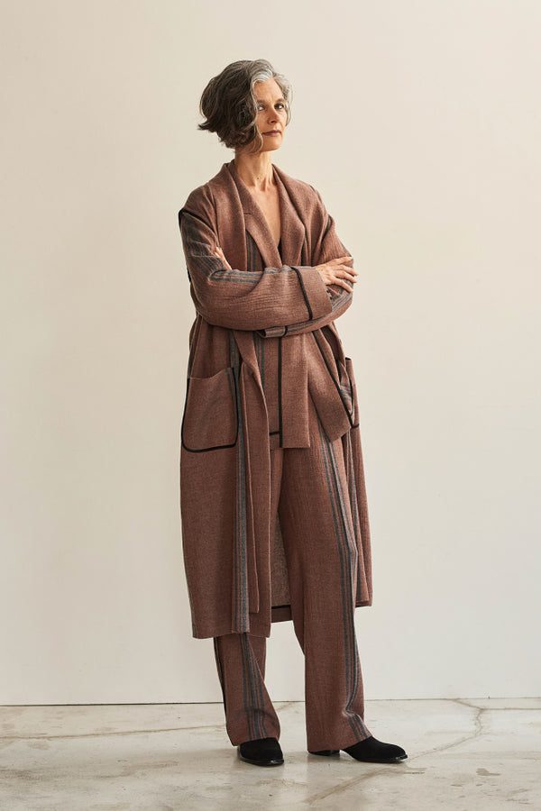 ガウンコート jonnlynx strip robe strip robe – jonnlynx offical store