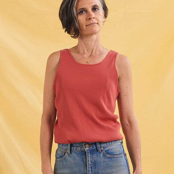 jonnlynx タンクトップ　red rib tank – jonnlynx offical store
