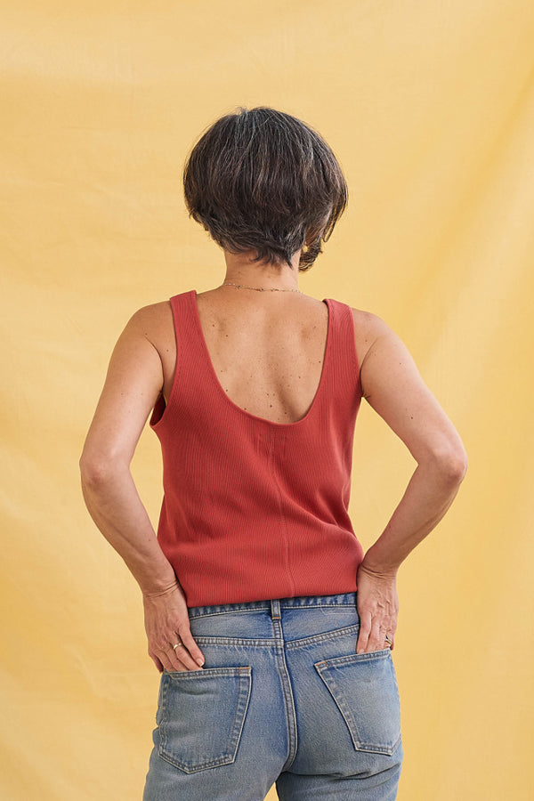 jonnlynx タンクトップ　red rib tank – jonnlynx offical store